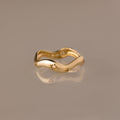 Wavy Diamond Celestial Ring
