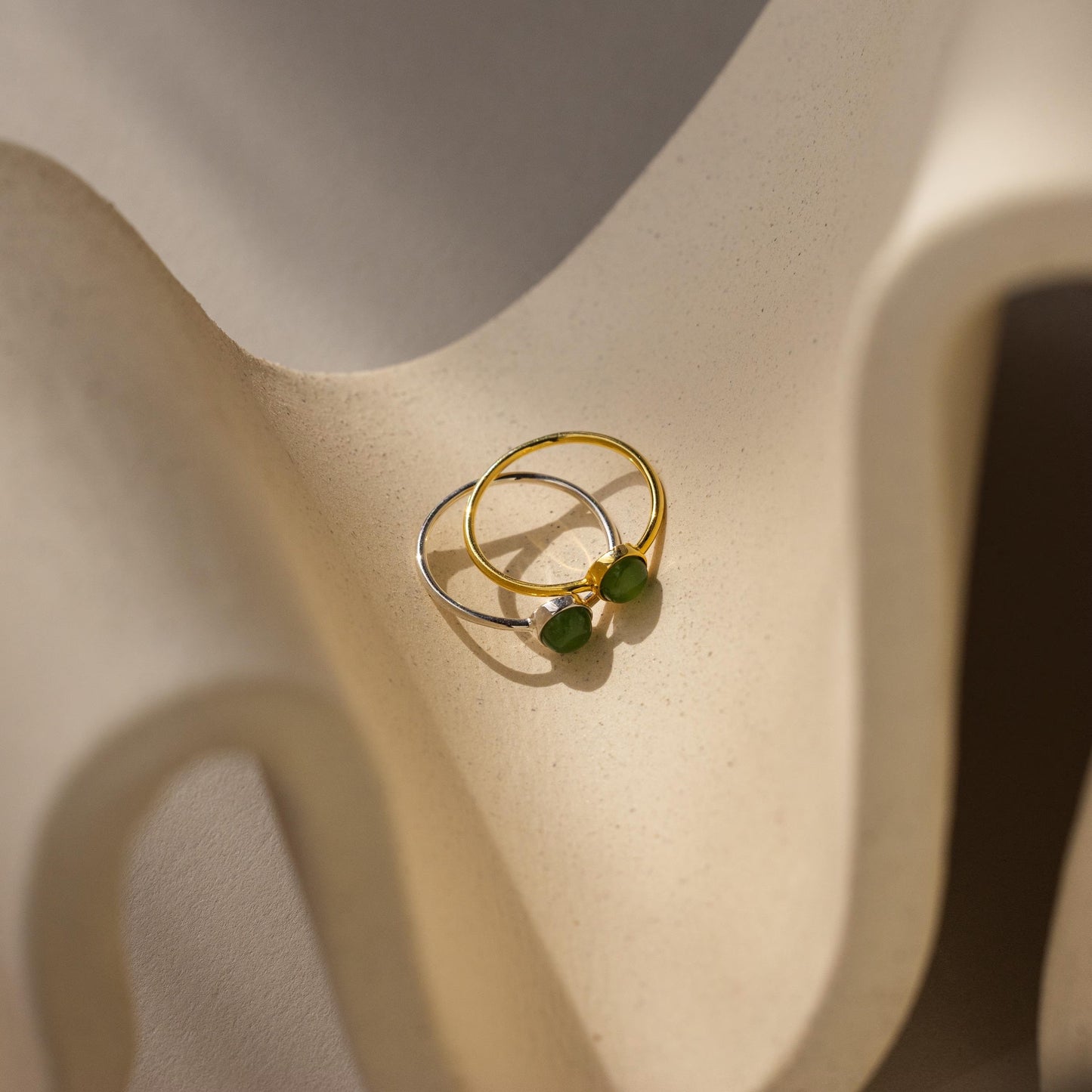 Round Jade Ring