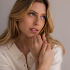 Birthstone & Pearl Lace Ring