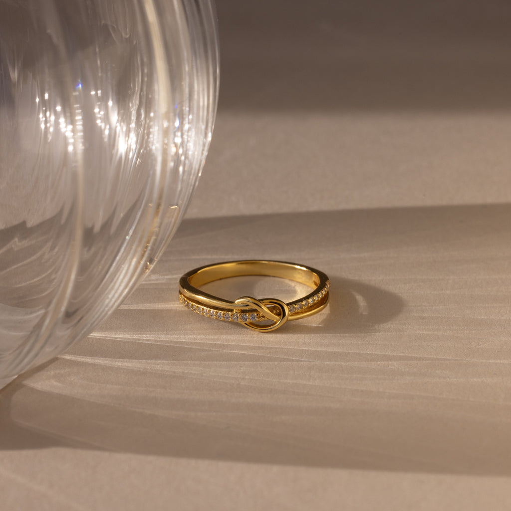 Pave Knot Ring