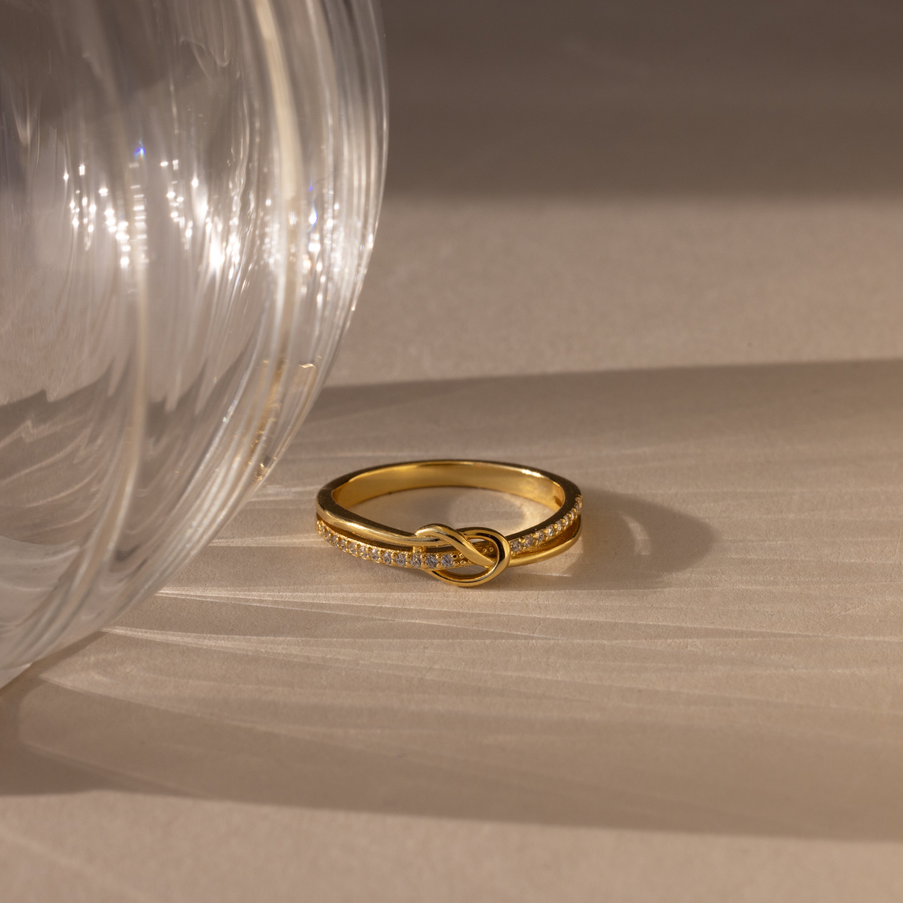Pave Knot Ring