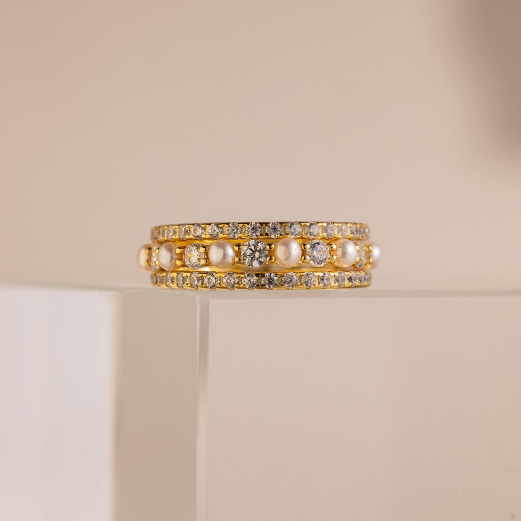 Diamond Eternity Ring Set