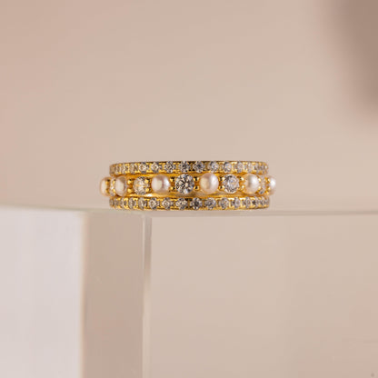 Diamond Eternity Ring Set