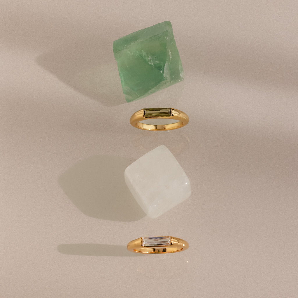 Baguette Signet Ring