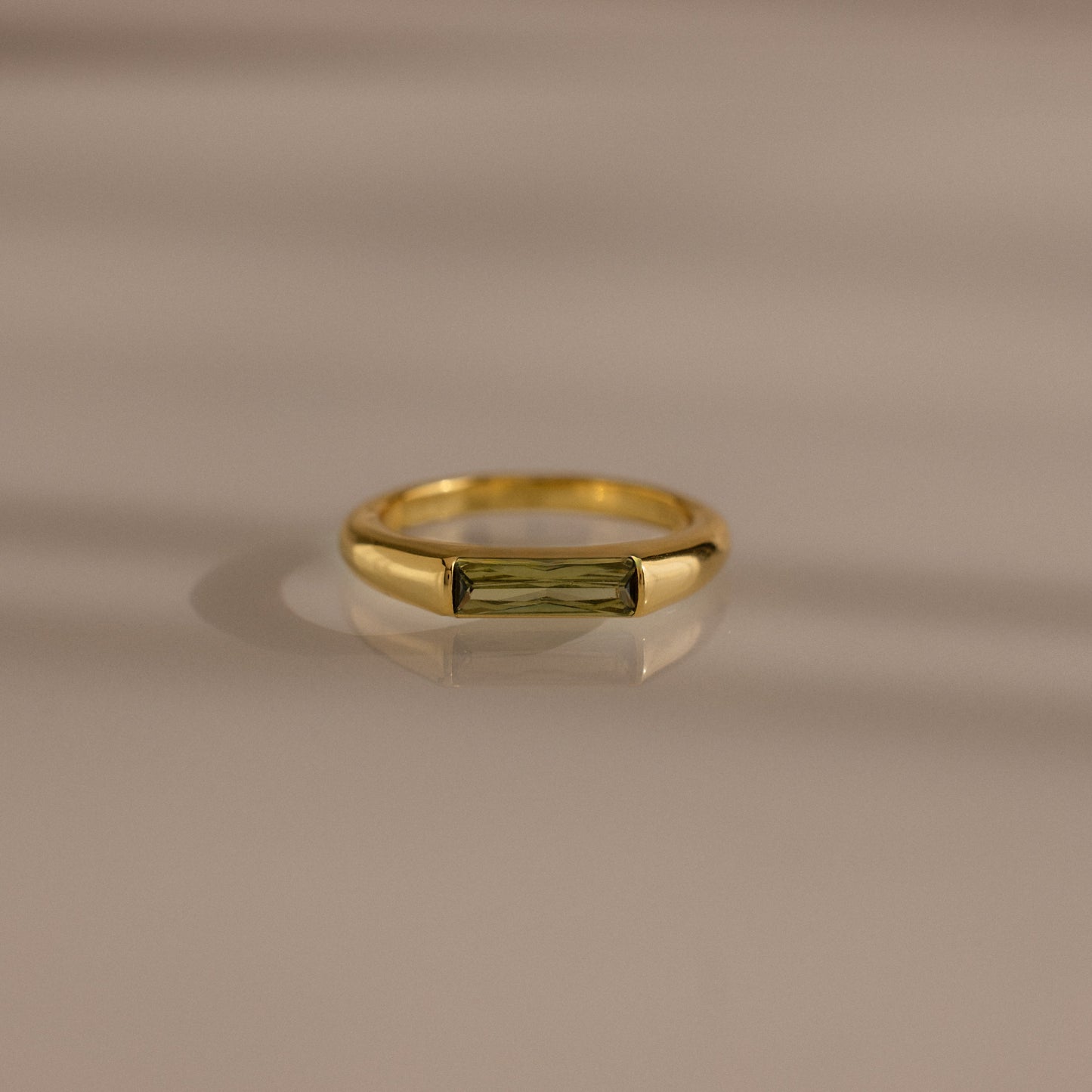 Baguette Signet Ring