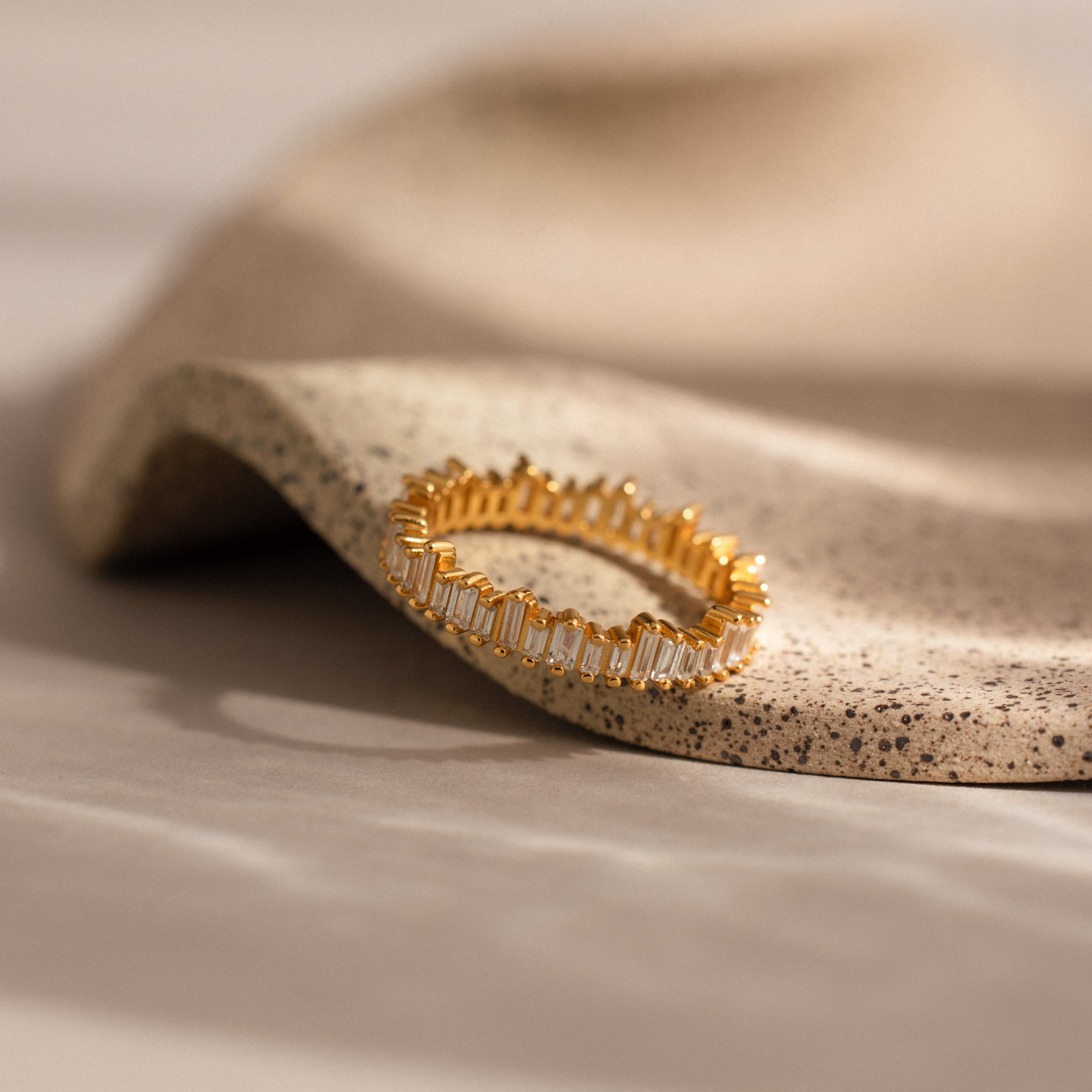 Art Deco Rhythm Ring