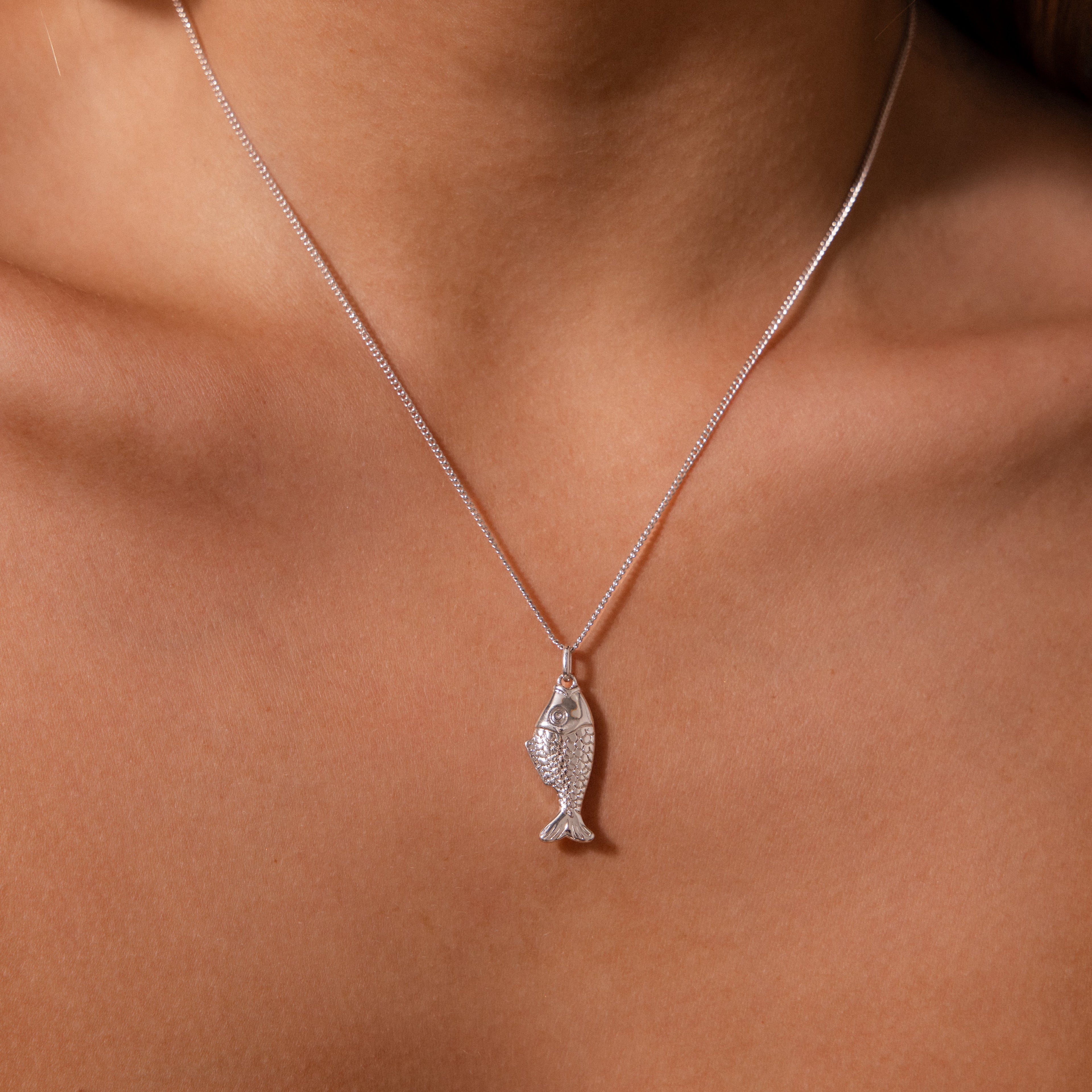 Fish Pendant Necklace
