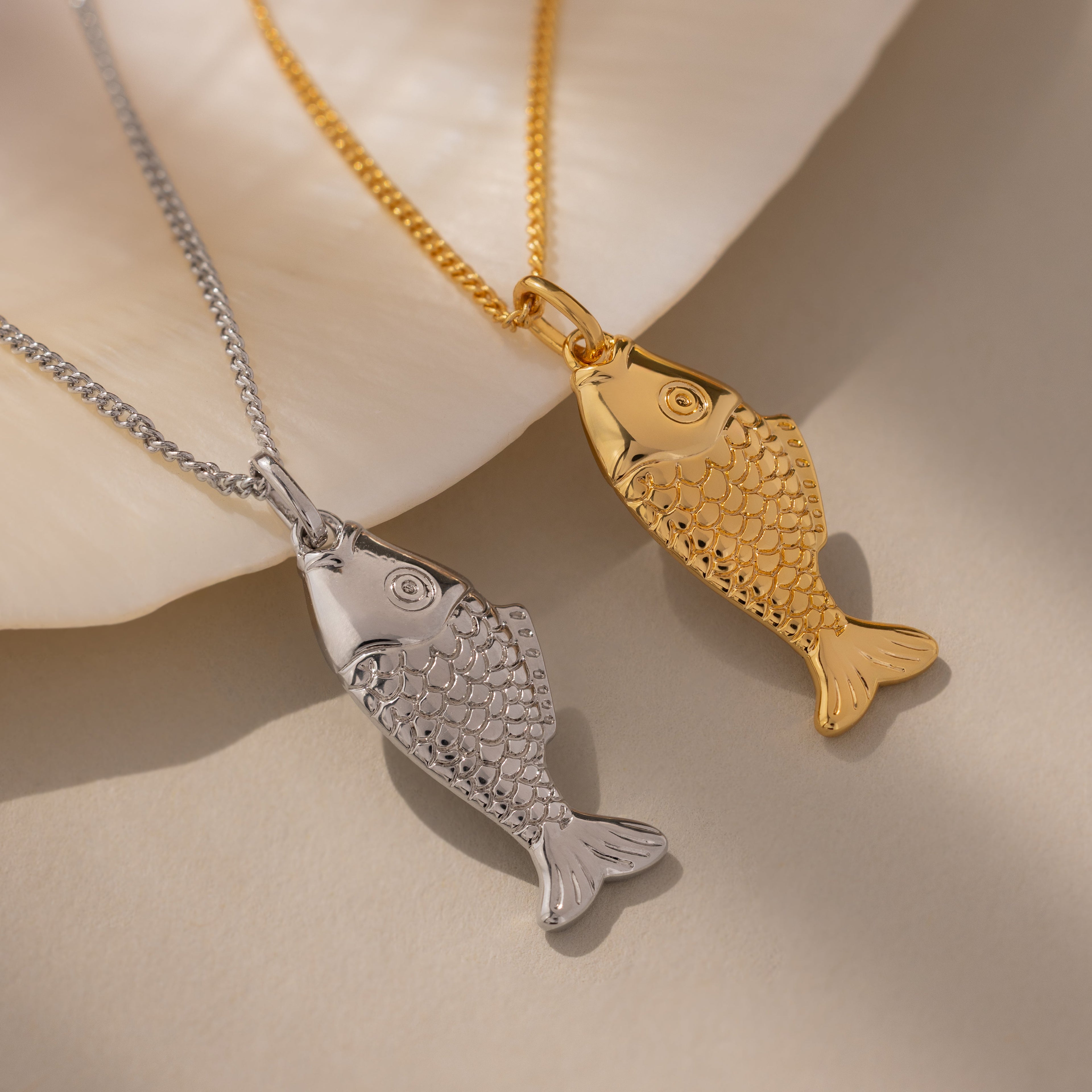 Fish Pendant Necklace