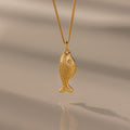 Fish Pendant Necklace