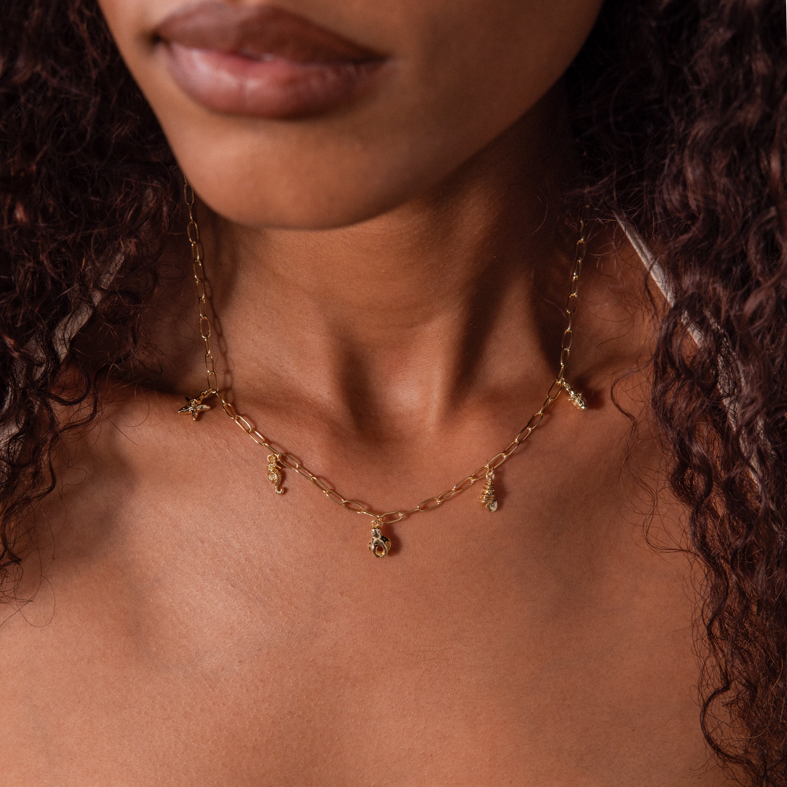 Ocean Charm Necklace