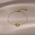 Dainty Organic Fingerprint Bracelet
