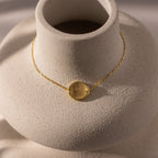 Dainty Organic Fingerprint Bracelet
