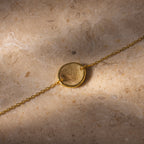 Dainty Organic Fingerprint Bracelet