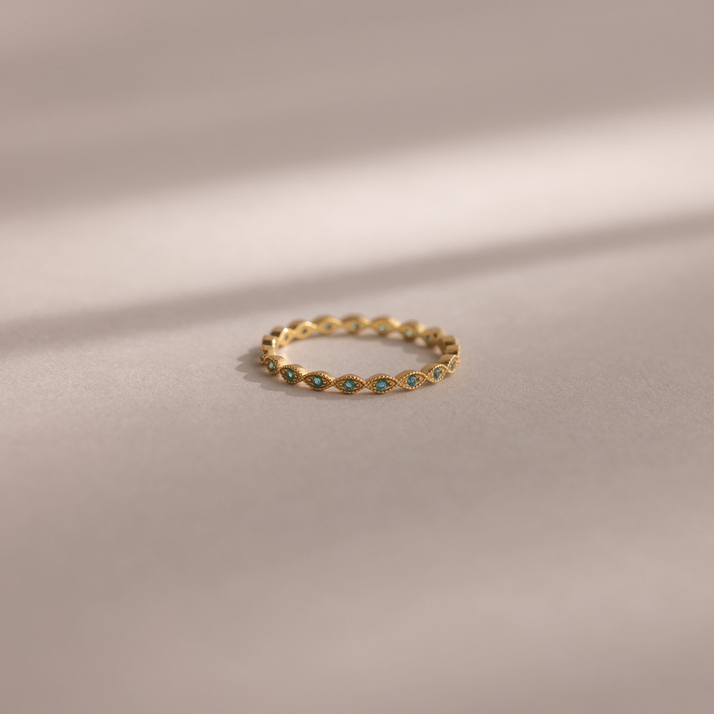 Dainty Marquise Birthstone Ring