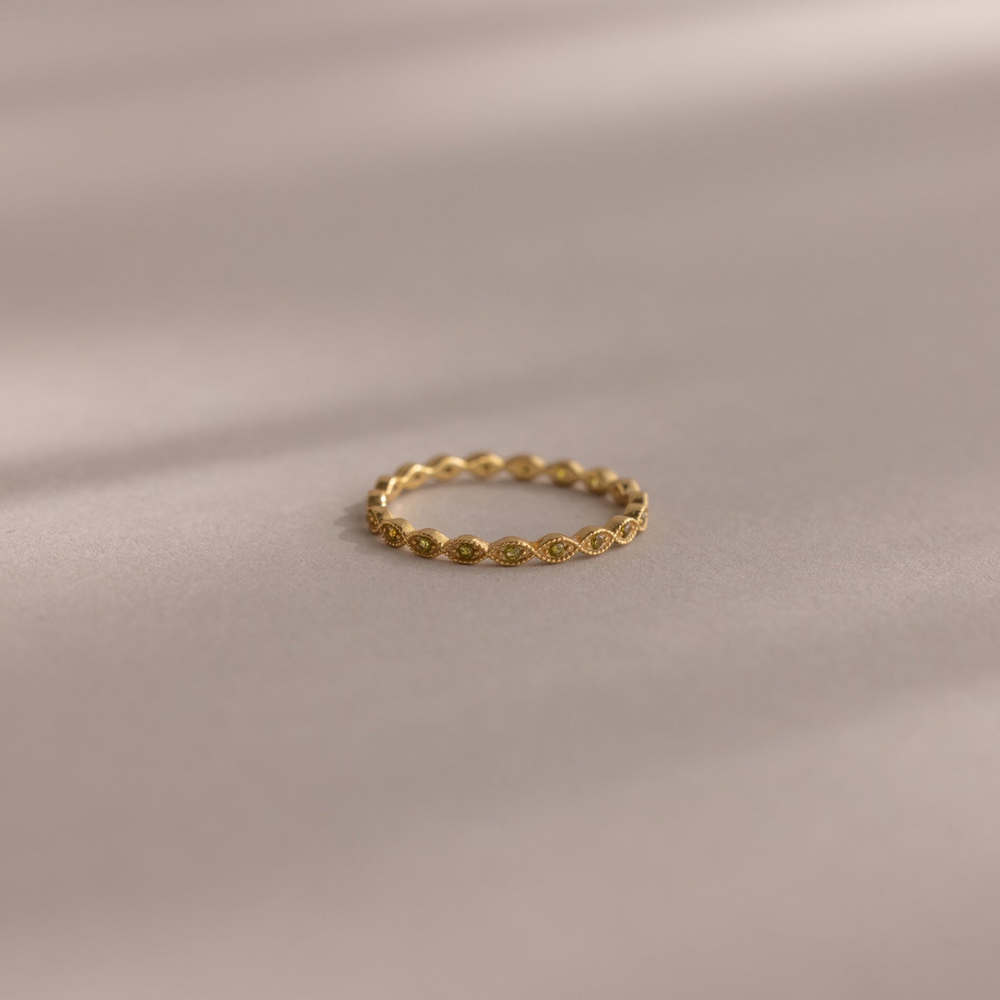 Dainty Marquise Birthstone Ring