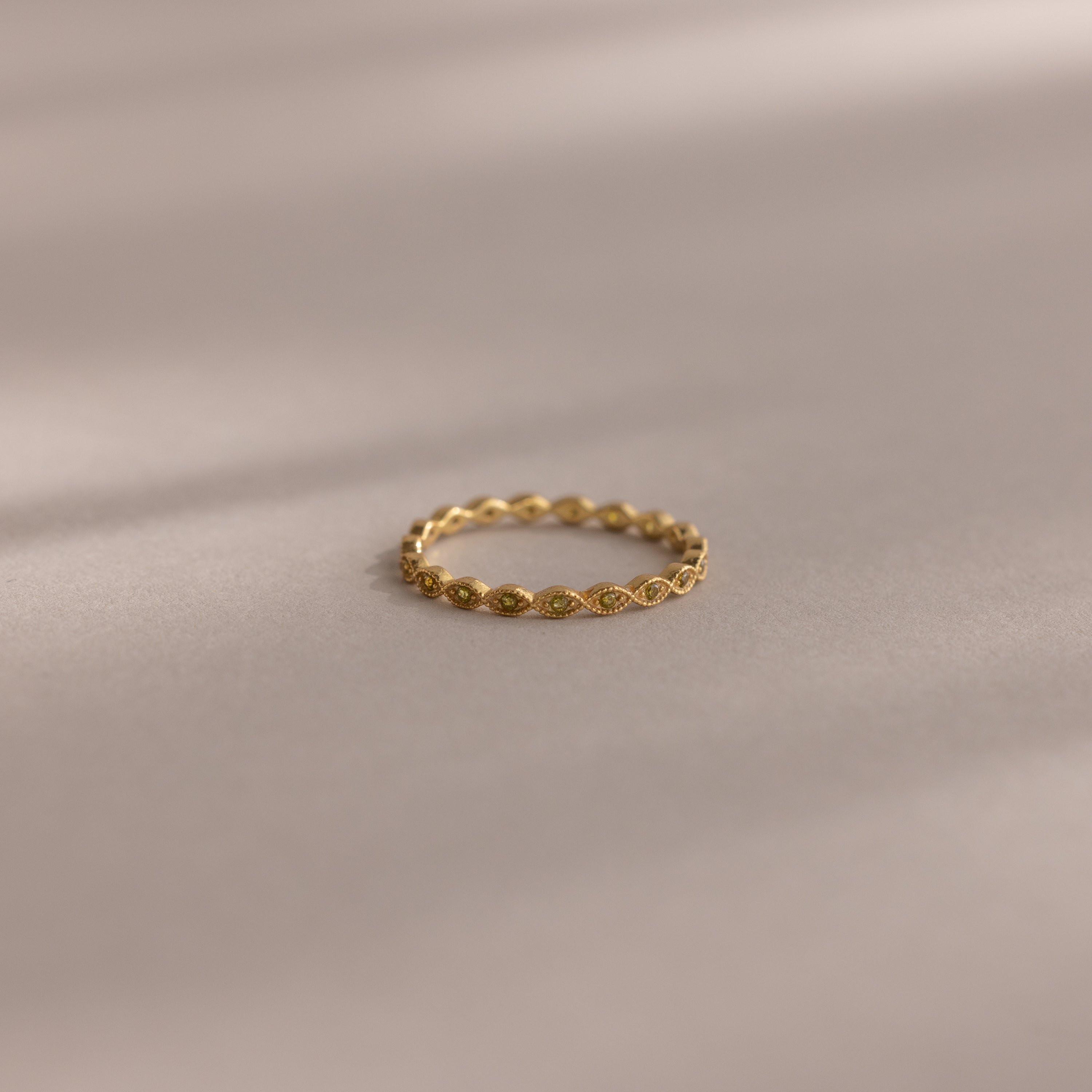 Dainty Marquise Birthstone Ring