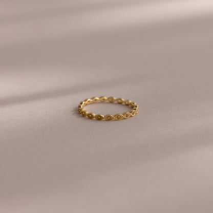 Dainty Marquise Birthstone Ring