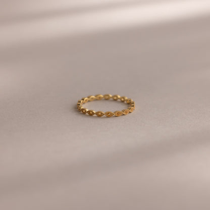 Dainty Marquise Birthstone Ring