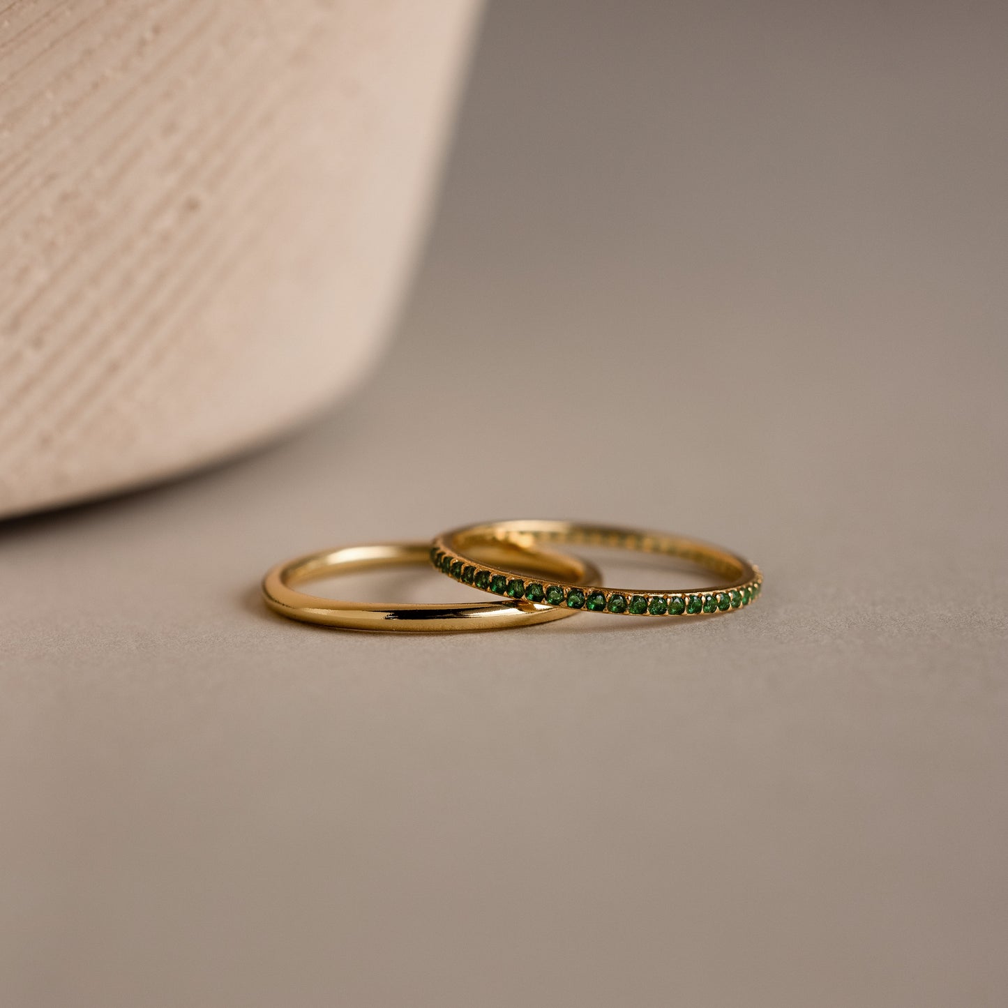 Birthstone Tennis Ring Set