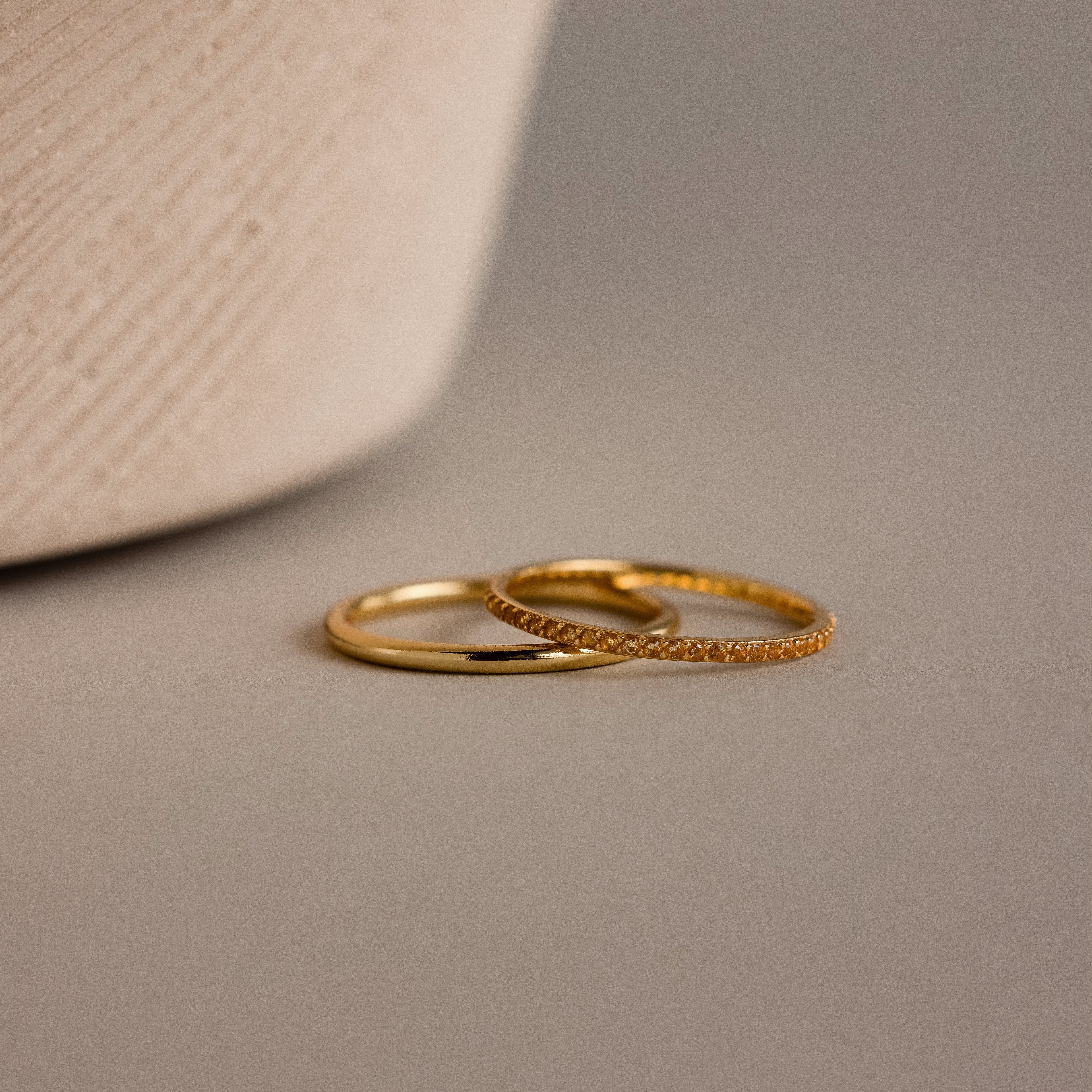 Birthstone Tennis Ring Set