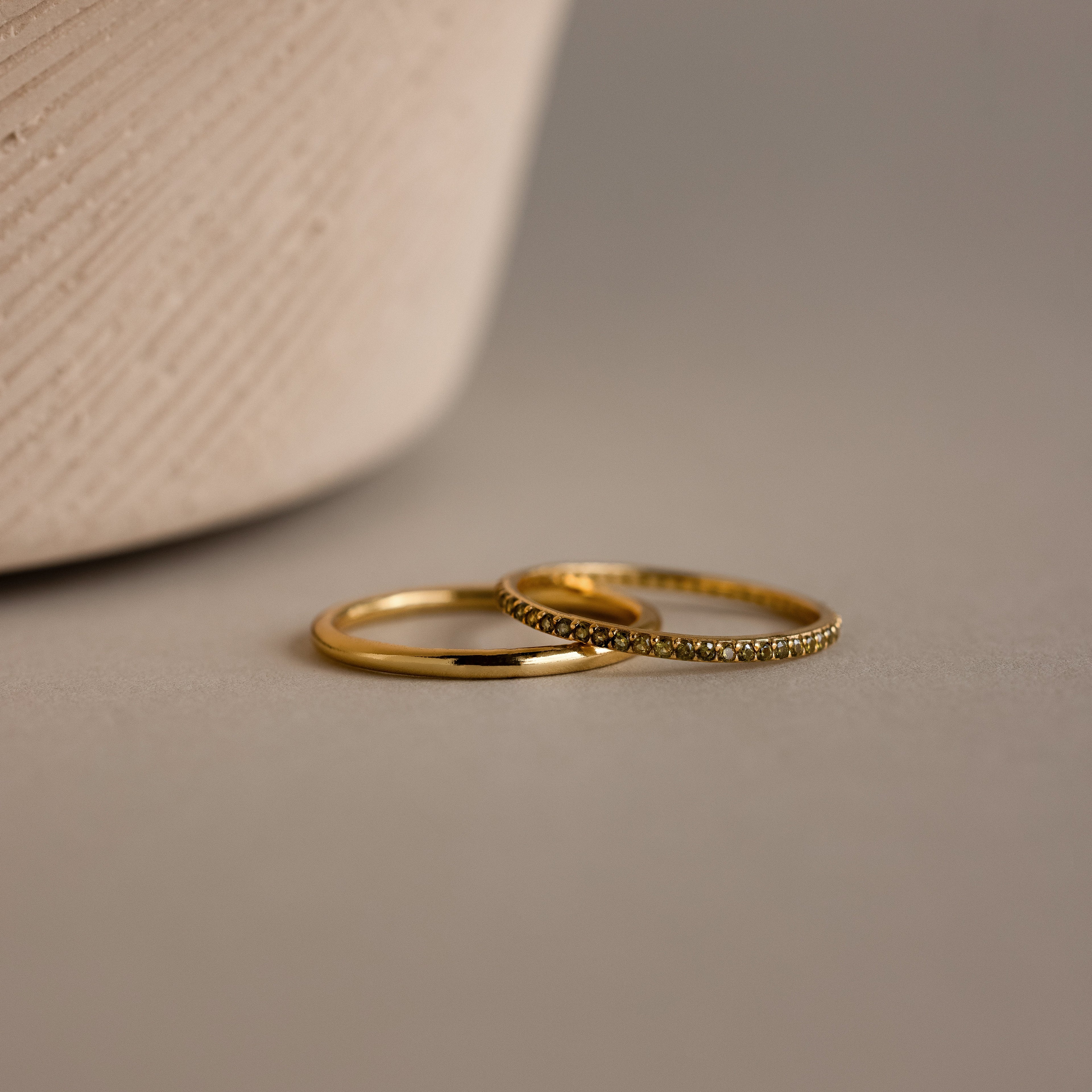 Birthstone Tennis Ring Set