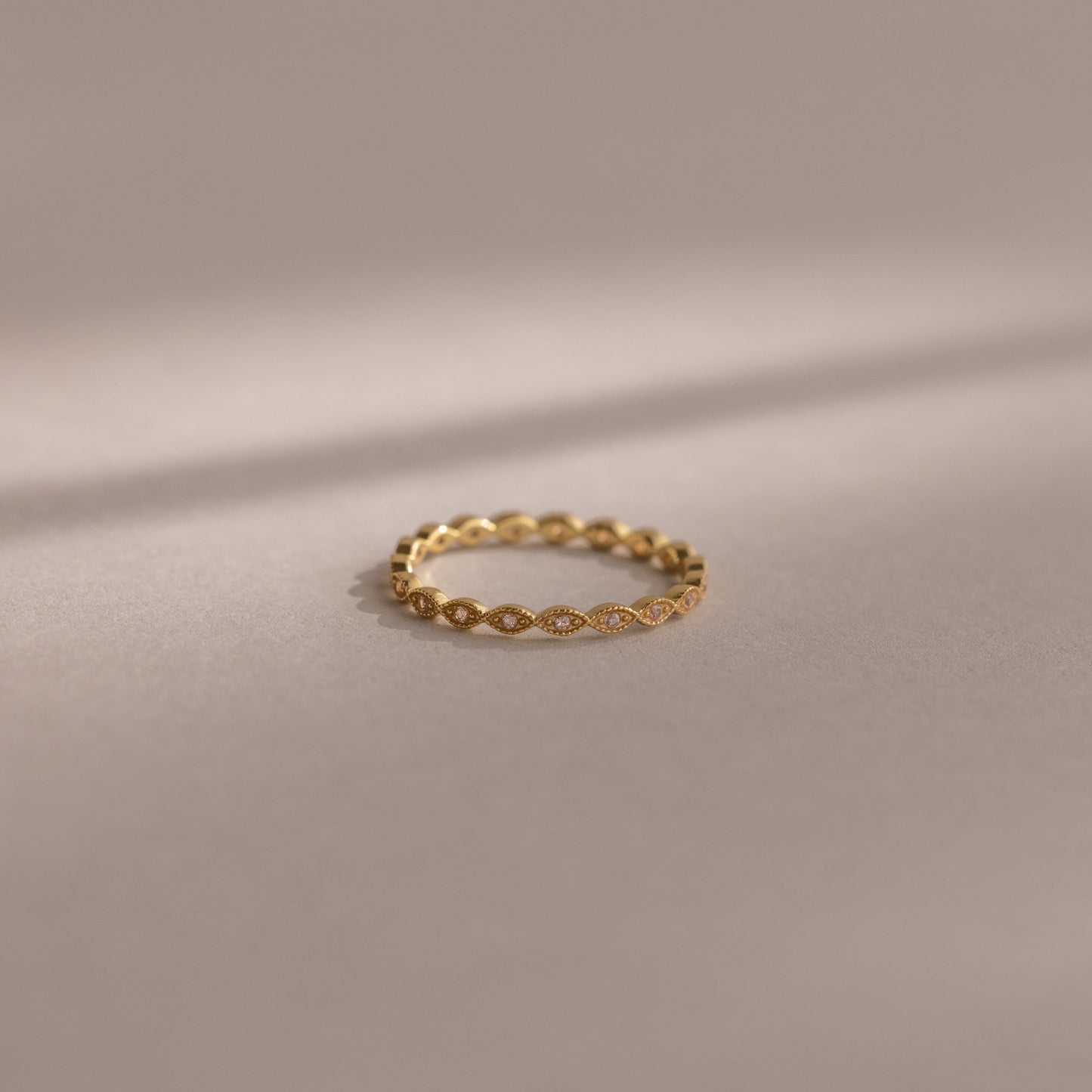 Dainty Marquise Birthstone Ring