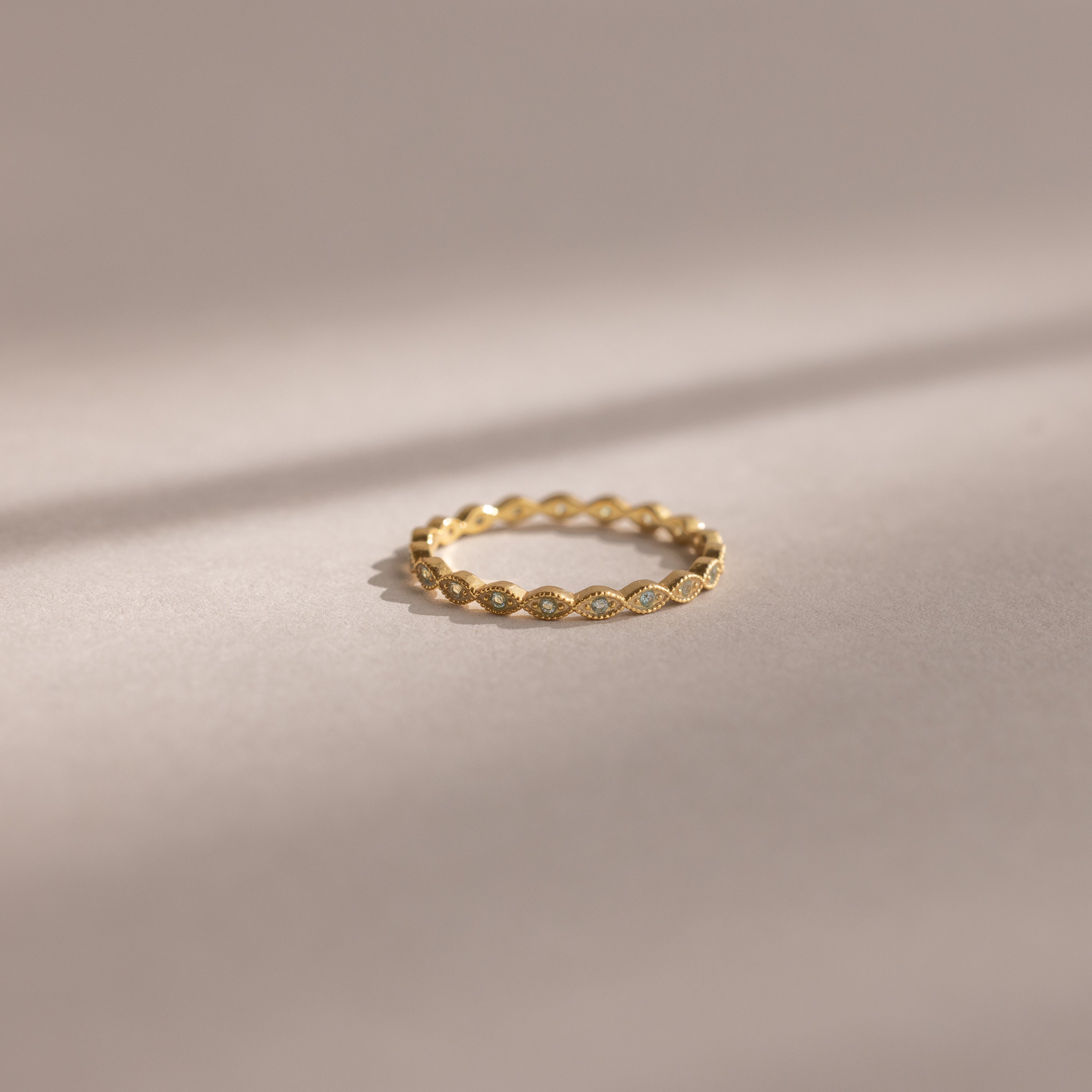 Dainty Marquise Birthstone Ring