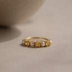 Birthstone & Pearl Lace Ring
