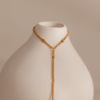 Star Curb Hand Chain Bracelet