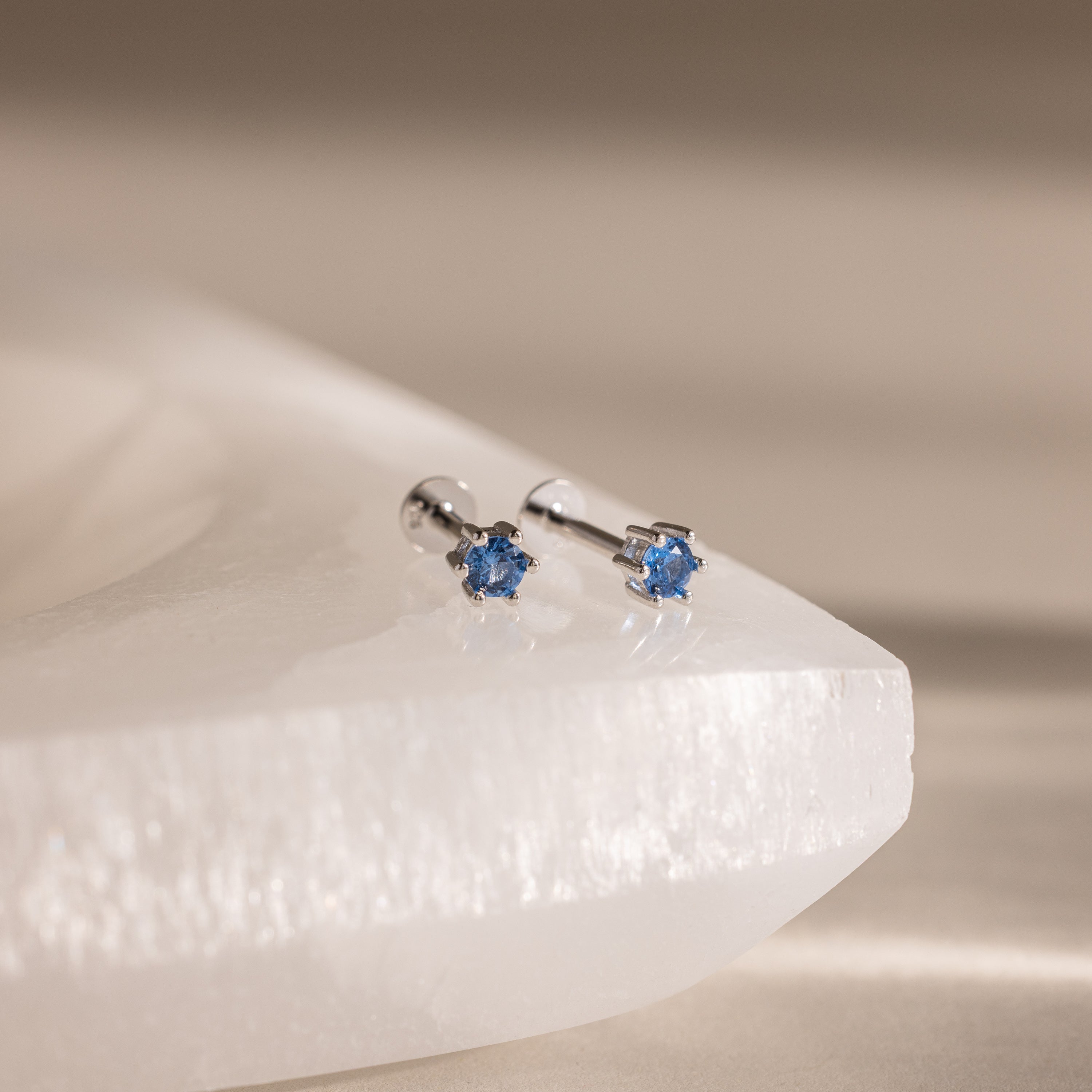 Birthstone Flatback Studs