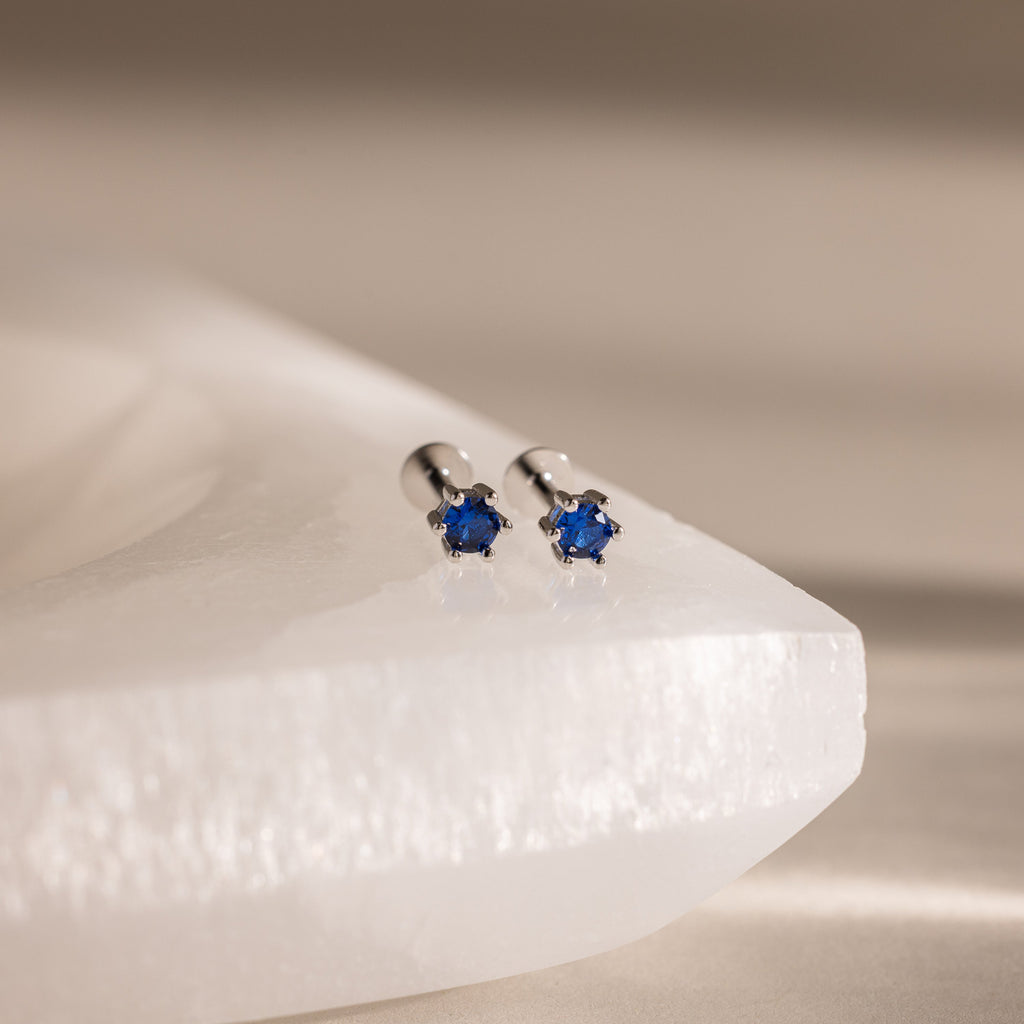 Birthstone Flatback Studs