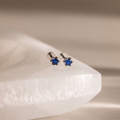 Birthstone Flatback Studs