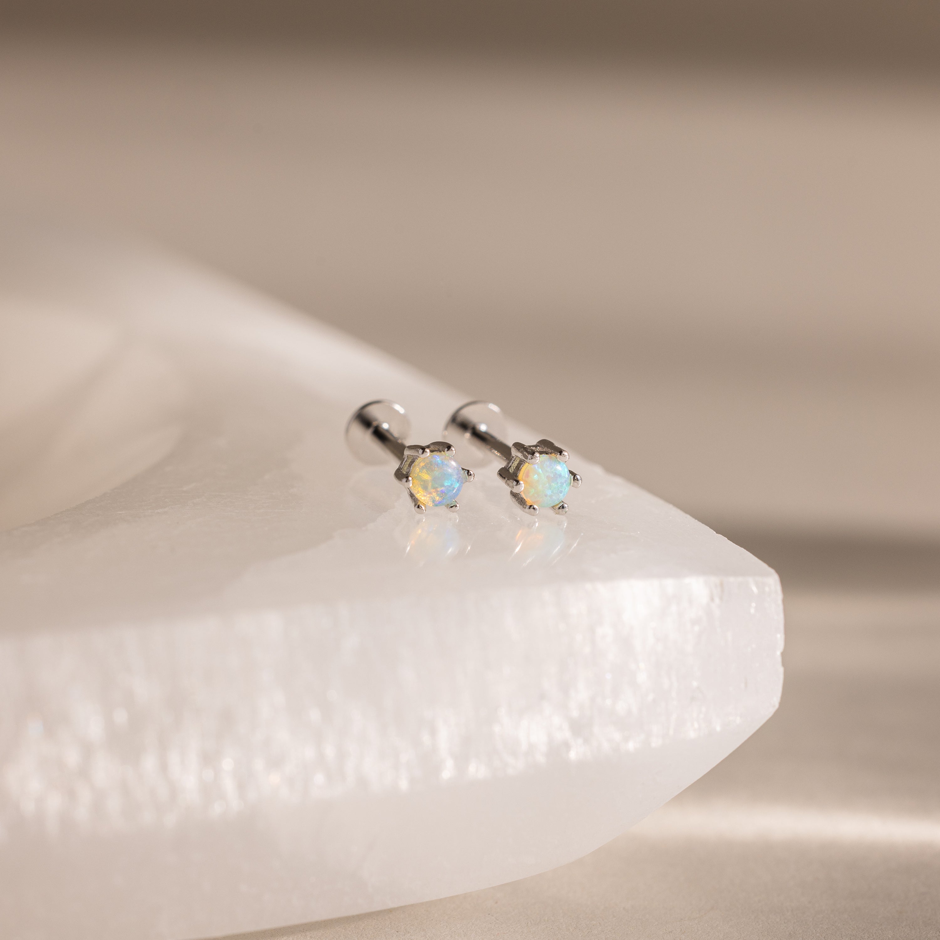 Birthstone Flatback Studs