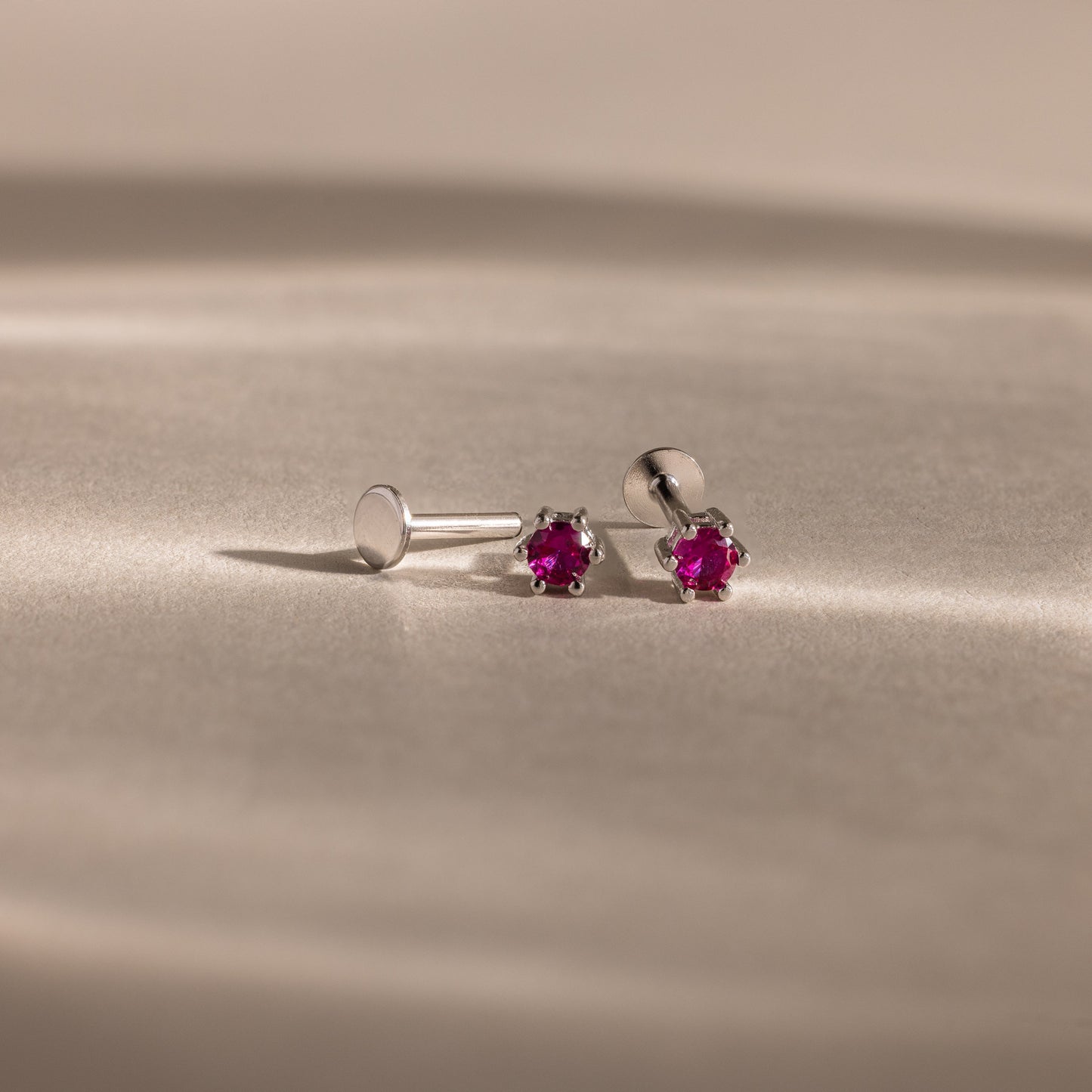 Birthstone Flatback Studs