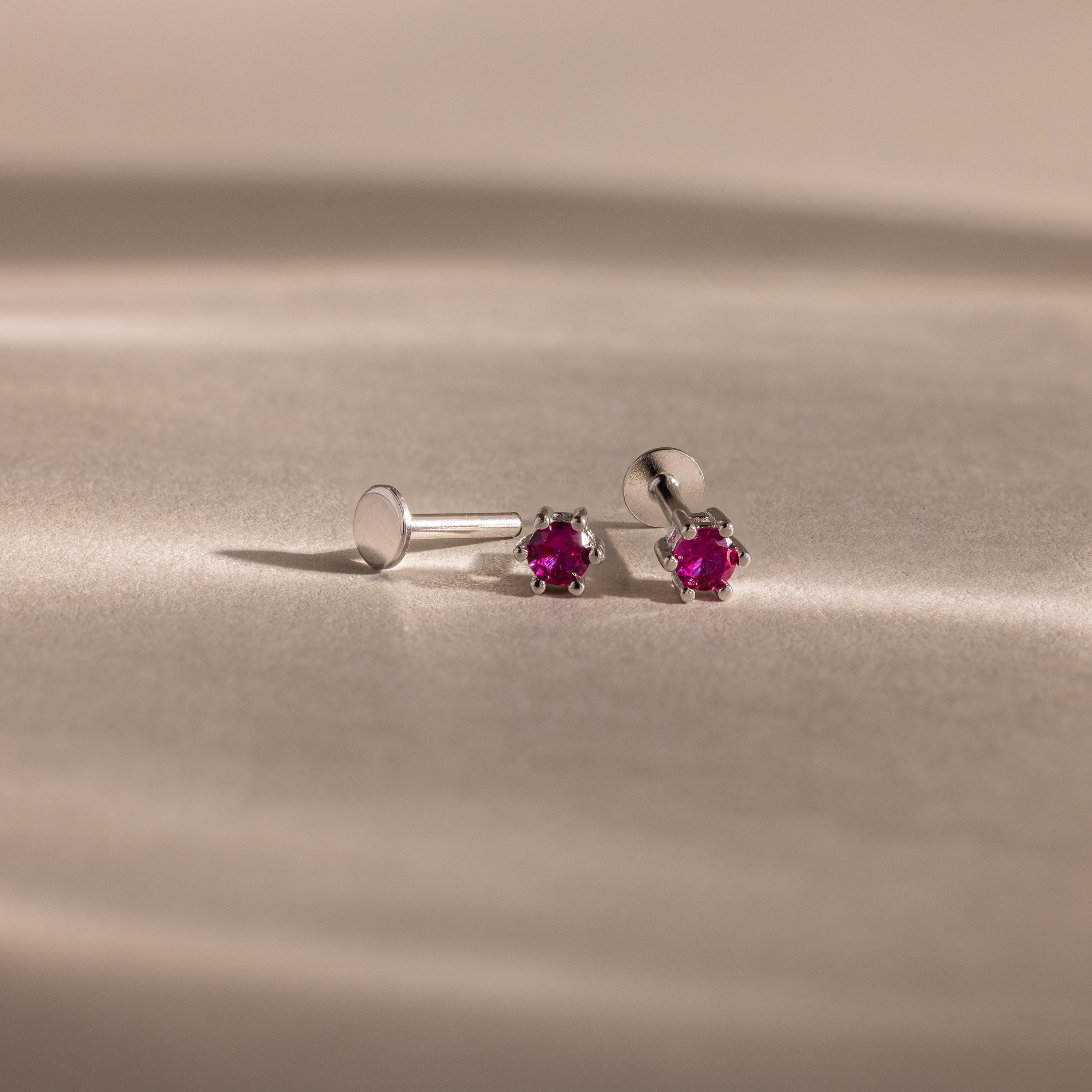 Birthstone Flatback Studs