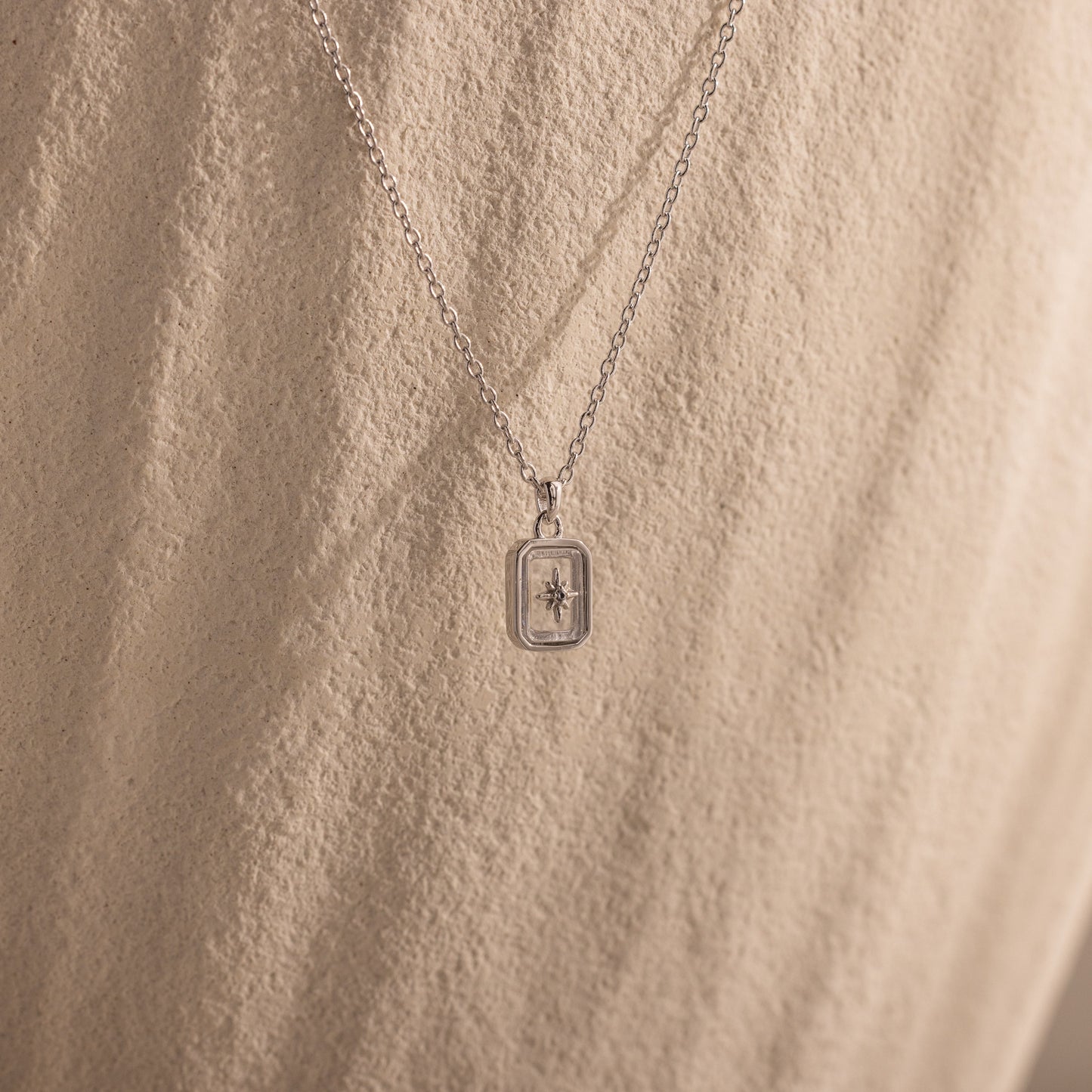 North Star Birthstone Necklace