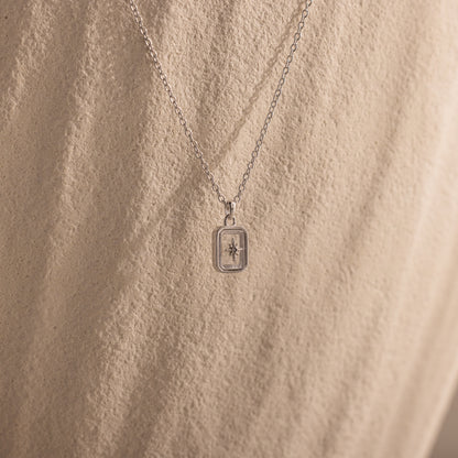 North Star Birthstone Necklace