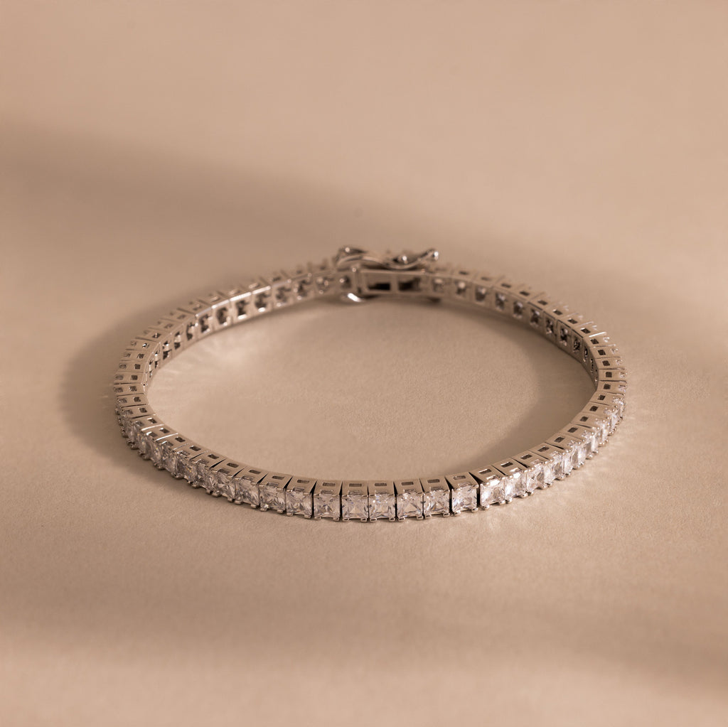Princess Diamond Tennis Bracelet