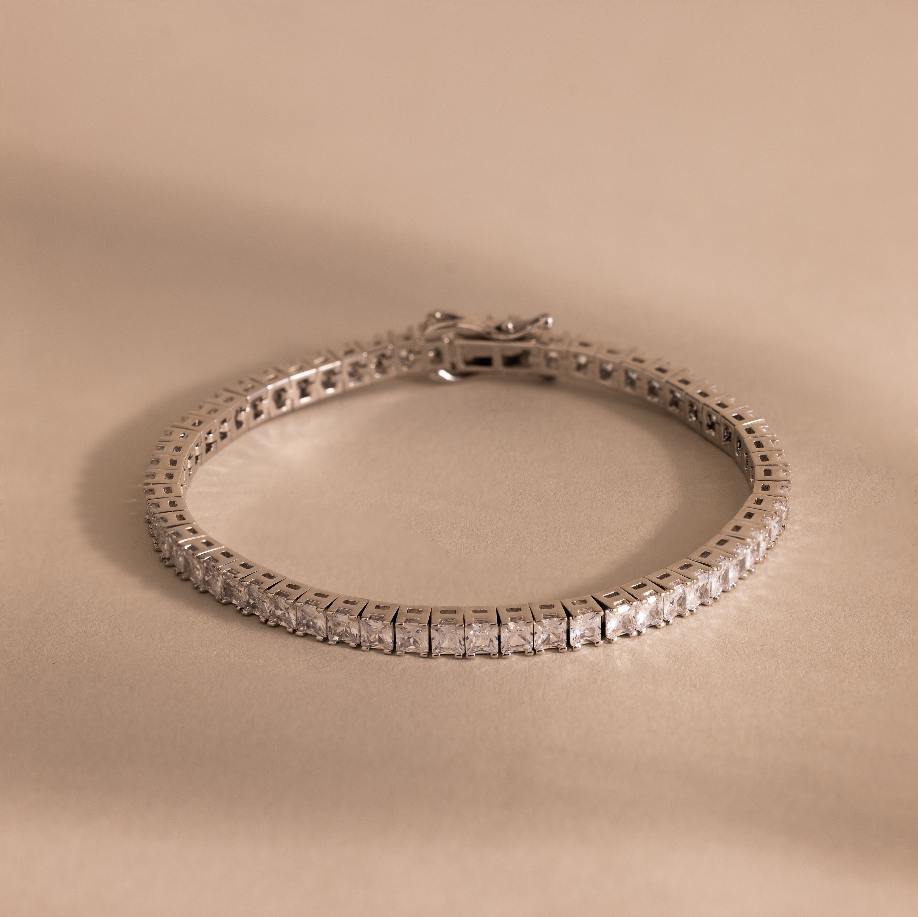 Princess Diamond Tennis Bracelet