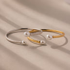 Serenity Pearl Cuff Bracelet