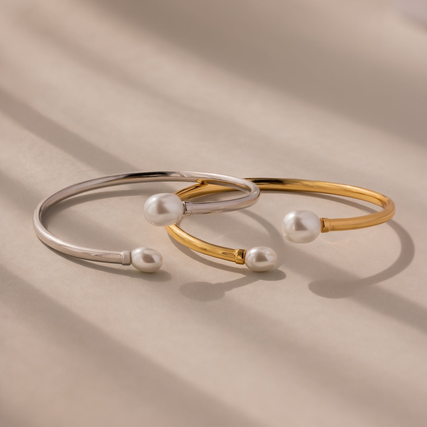 Serenity Pearl Cuff Bracelet