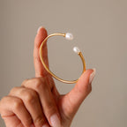 Serenity Pearl Cuff Bracelet