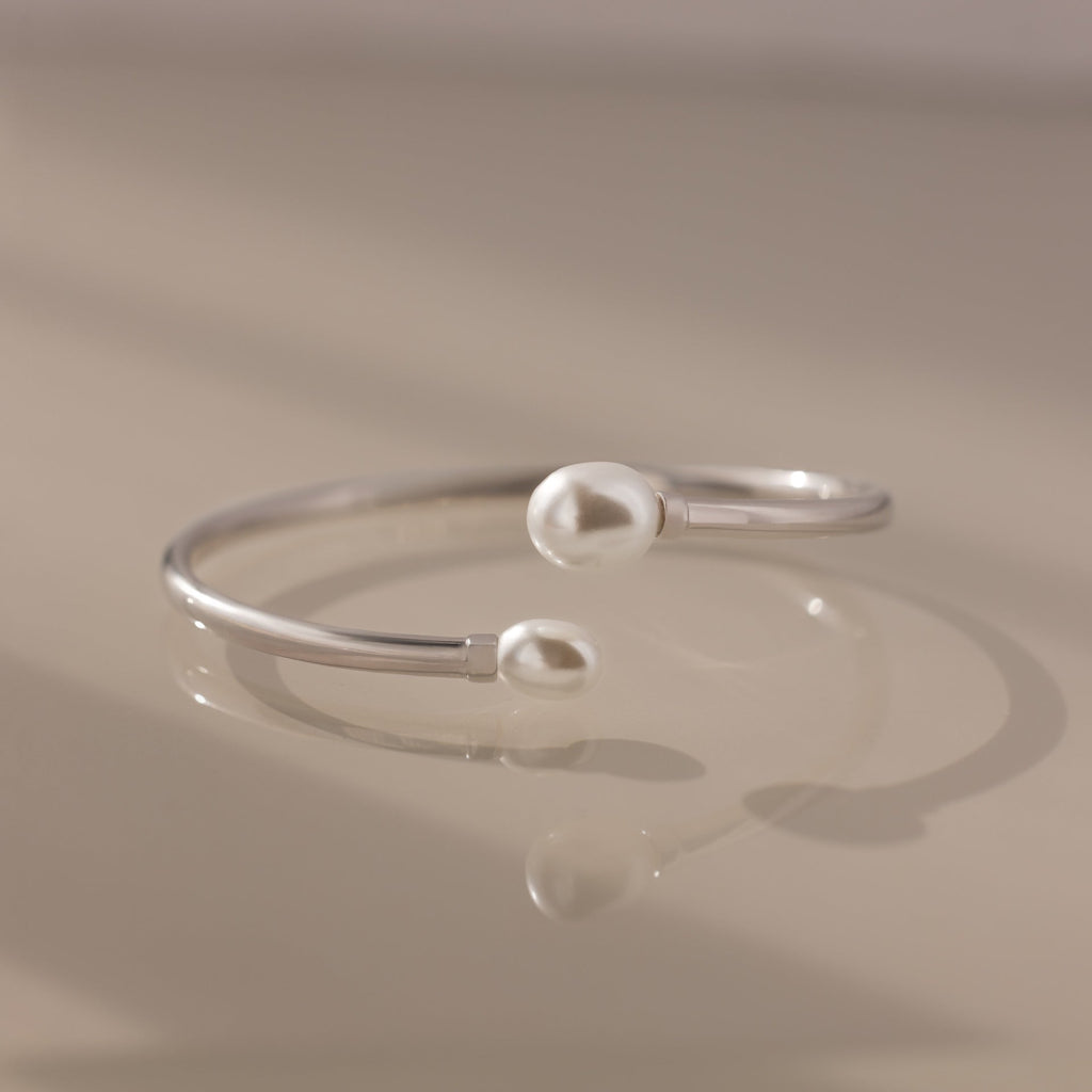 Serenity Pearl Cuff Bracelet
