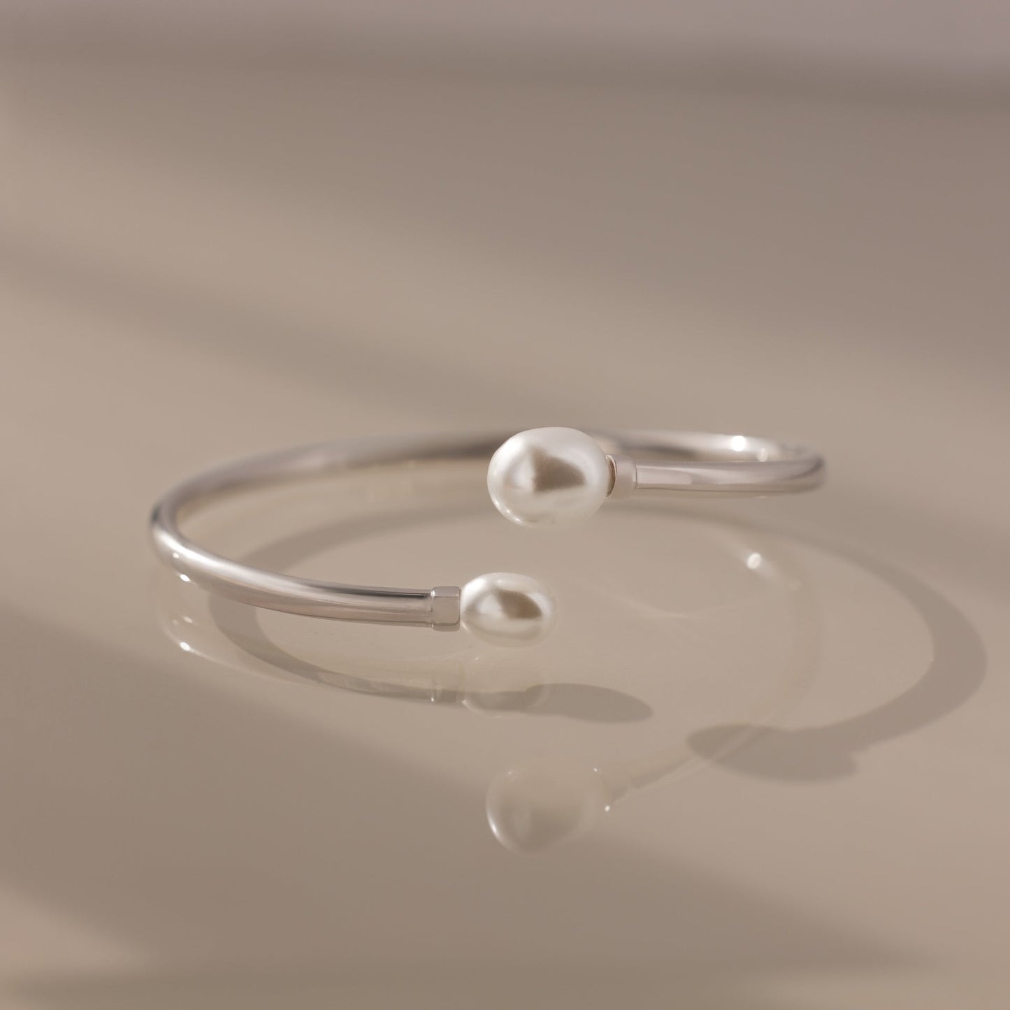 Serenity Pearl Cuff Bracelet