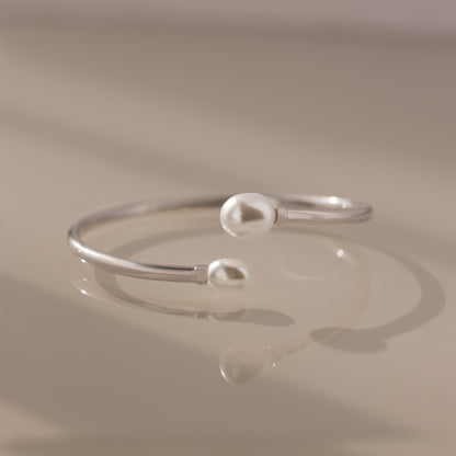 Serenity Pearl Cuff Bracelet