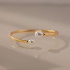 Serenity Pearl Cuff Bracelet