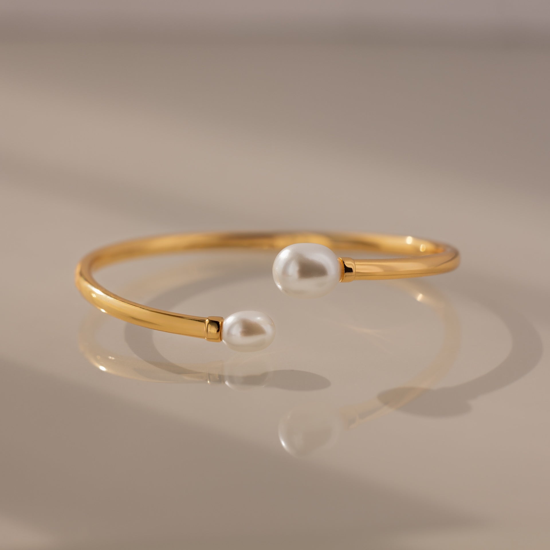 Serenity Pearl Cuff Bracelet