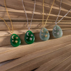 Celestial Gemstone Pendant Necklace