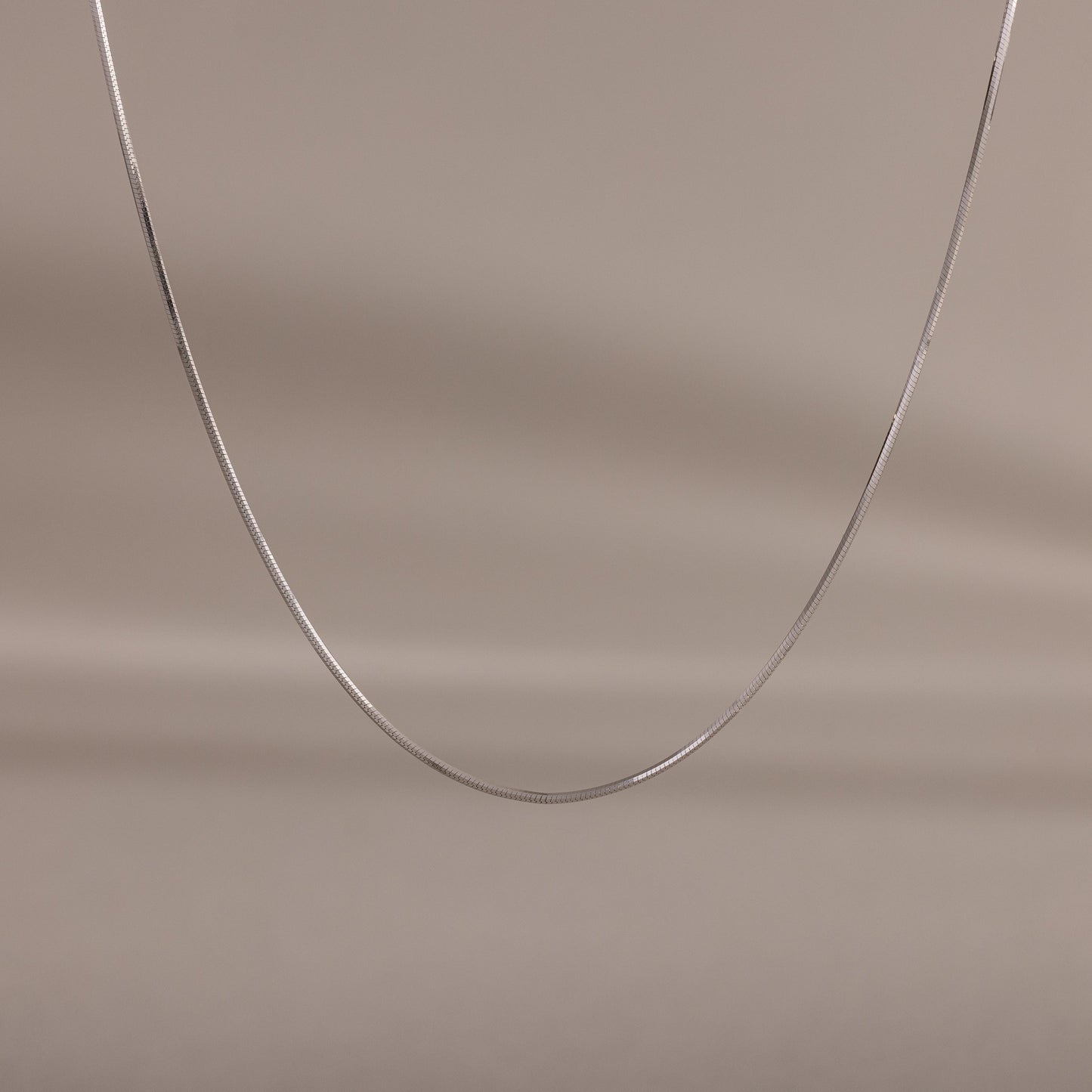 Dainty Herringbone Necklace