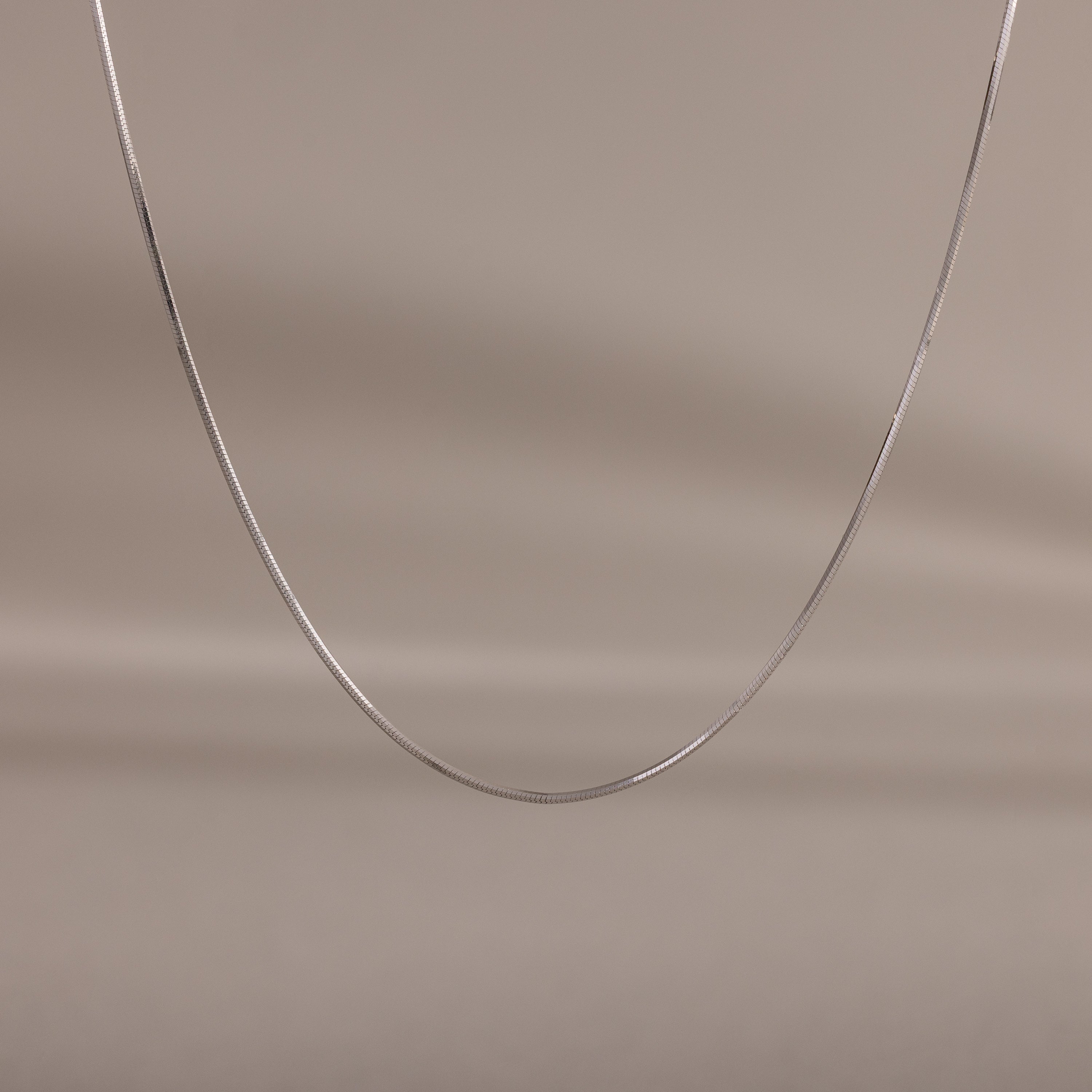 Dainty Herringbone Necklace